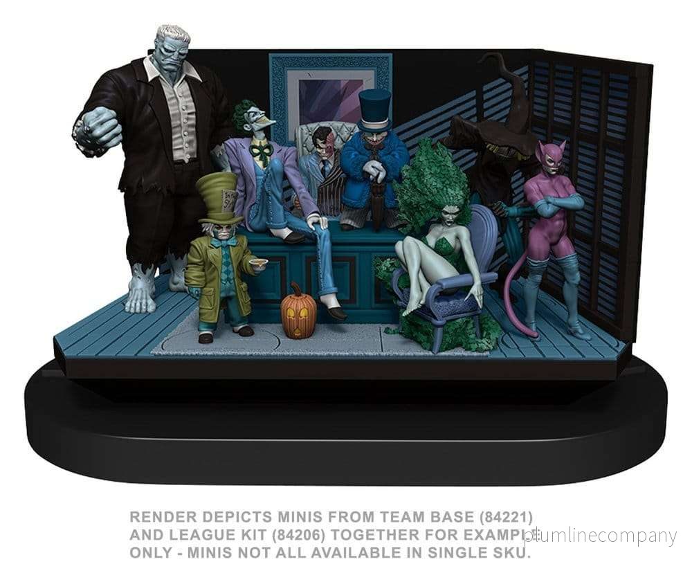 DC HeroClix SwitchClix-minifigurer med bas The Long Halloween Team Base 23 cm DC HeroClix SwitchClix-minifigurer med bas The Long Halloween Team Base 23 cm