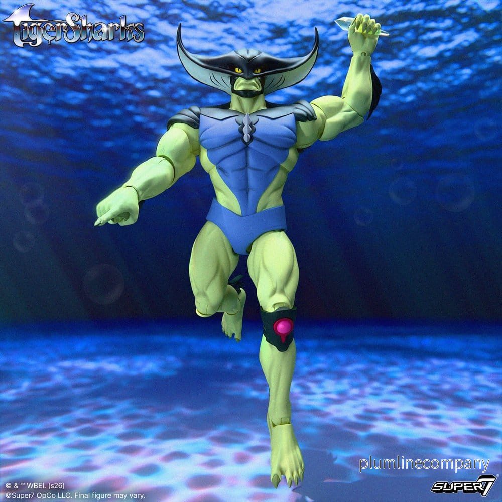 TigerSharks Ultimates Wave 01 Action Figur T-Ray 18 cm TigerSharks Ultimates Wave 01 Action Figur T-Ray 18 cm