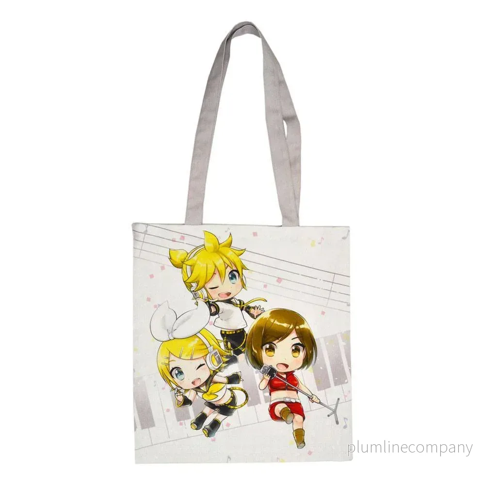 Hatsune Miku Tote Bag Chibi Piapro Karaktärer - Bild 3