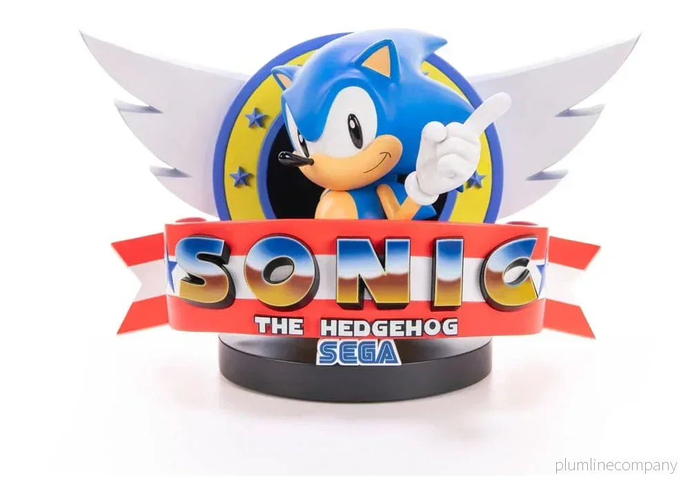 Sonic the Hedgehog Figur Sonic Title Screen 21 cm