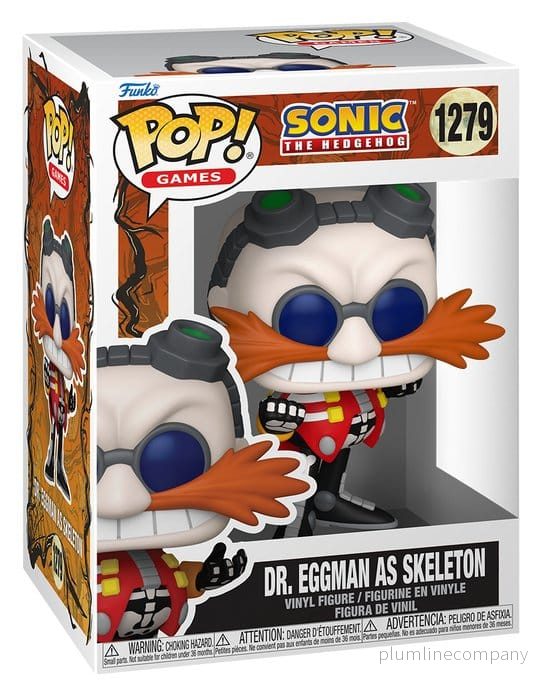 Sonic the Hedgehog POP!-figur Skelett Robotnik 9 cm - Bild 2