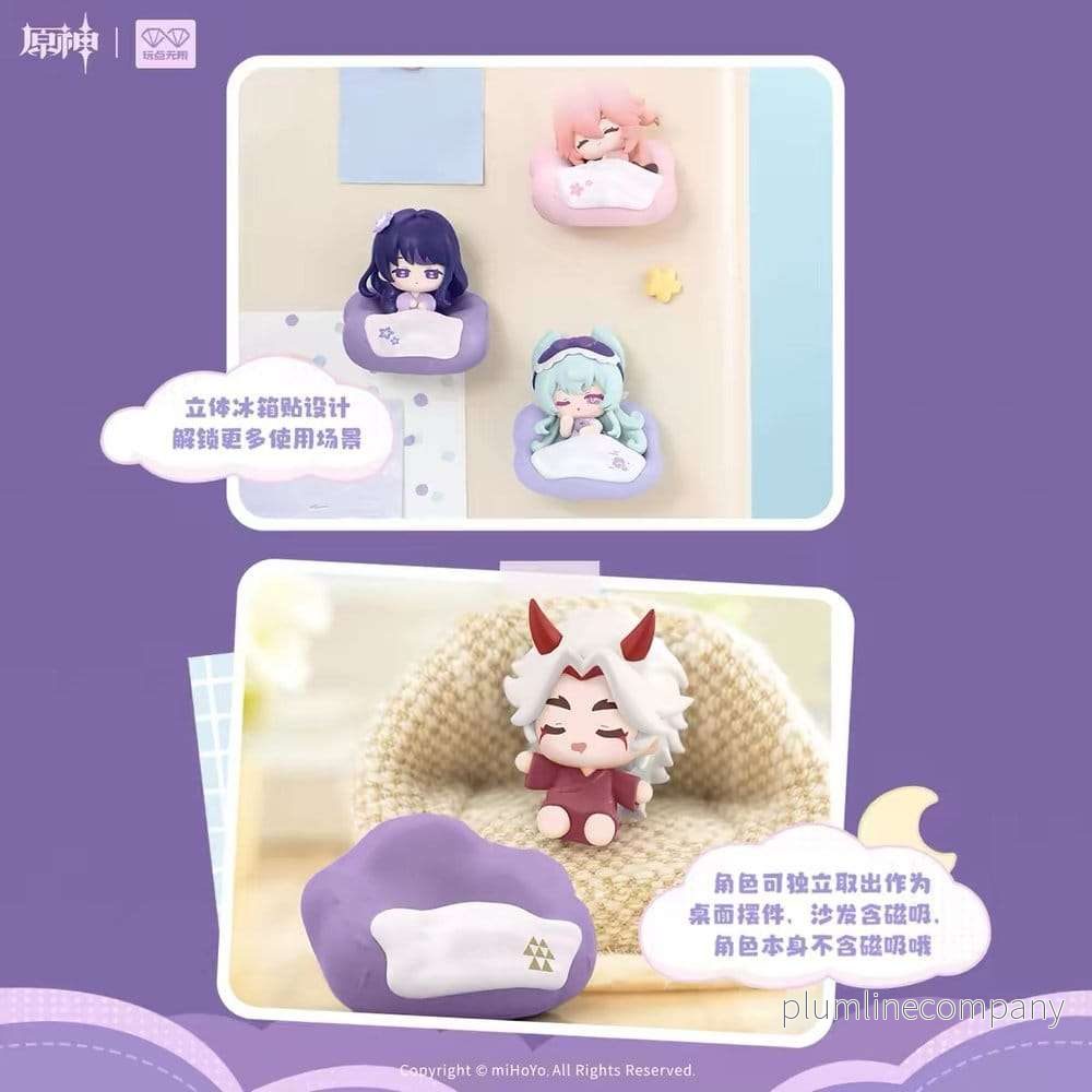 Genshin Impact 3D-magneter Cloud Pillow Dreamland Series 5 cm Blind Box Display (9) - Bild 3