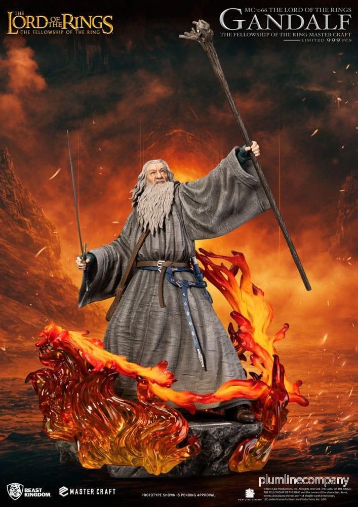 Lord of the Rings Master Craft Figur Gandalf 58 cm - Bild 3