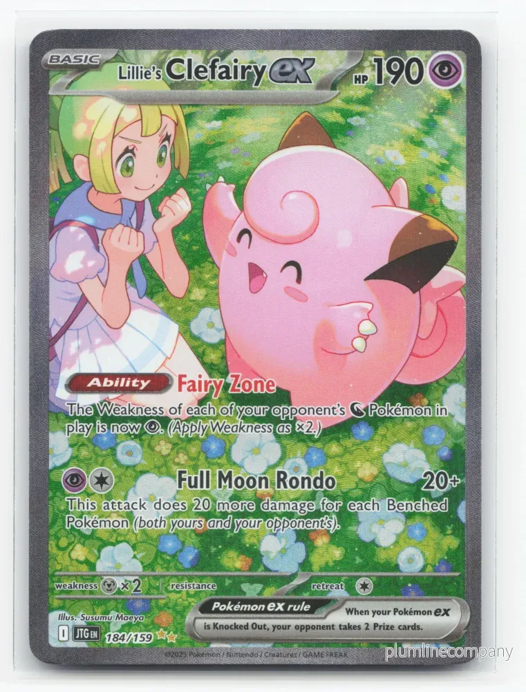 Lillie’s Clefairy ex 184/159 – Journey Together Lillie’s Clefairy ex 184/159 – Journey Together