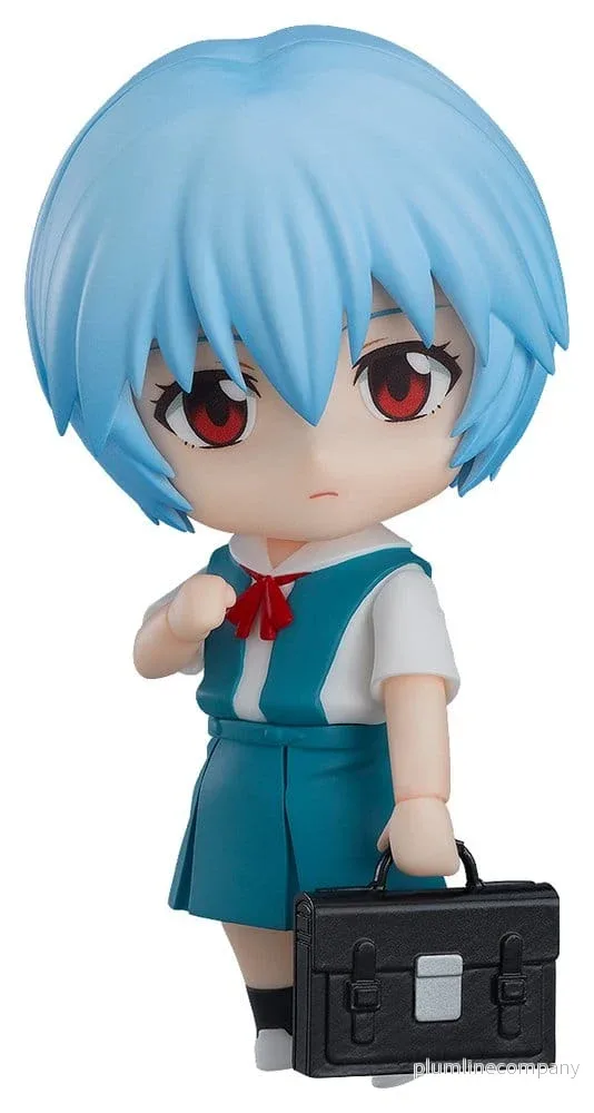 Rebuild of Evangelion Nendoroid Actionfigur Rei Ayanami (nyutgåva) 10 cm Rebuild of Evangelion Nendoroid Actionfigur Rei Ayanami (nyutgåva) 10 cm