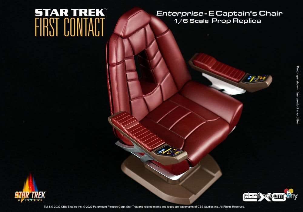 Star Trek: First Contact Replica 1/6 Captain's Chair 15 cm - Bild 3