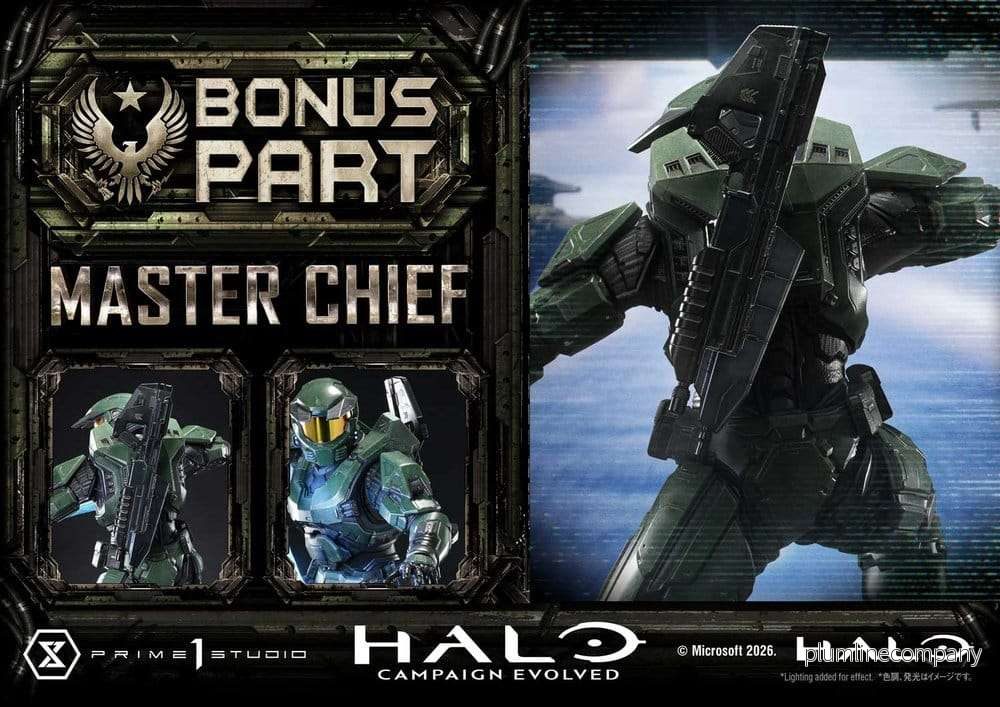 Halo Ultimate Premium Masterline Series-statyn 1/4 Campaign Evolved Master Chief Bonus Version 78 cm - Bild 3