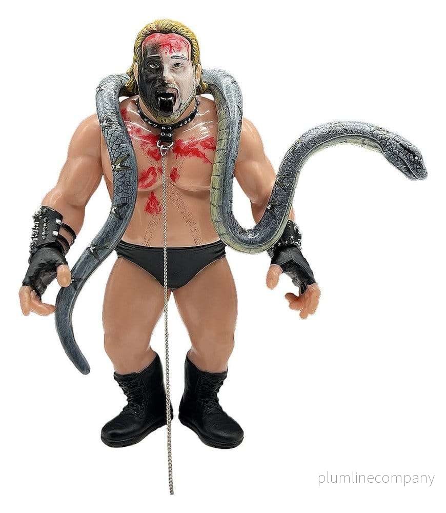 Zombie Sailors Toys actionfigur Kevin Sullivan med orm, 11 cm Zombie Sailors Toys actionfigur Kevin Sullivan med orm, 11 cm