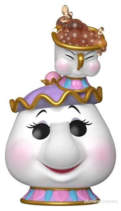 Beauty and the Beast POP! Disney Vinylfigur Mrs. Potts med Chip 9 cm Beauty and the Beast POP! Disney Vinylfigur Mrs. Potts med Chip 9 cm