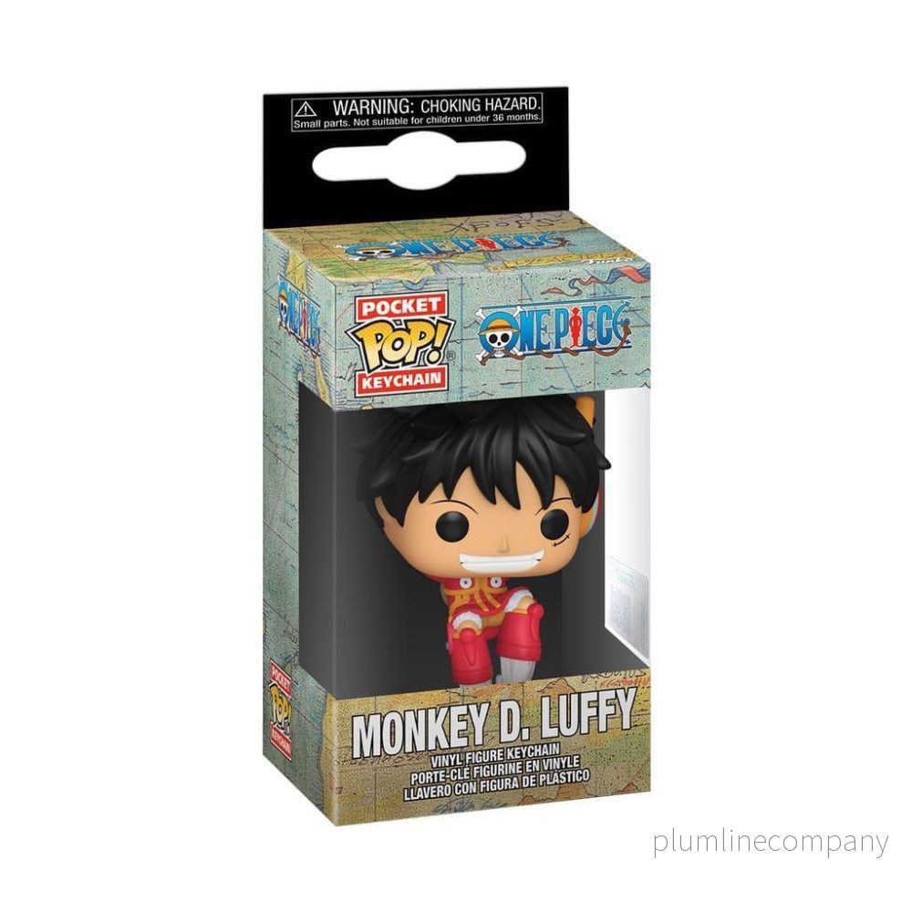 One Piece POP! Vinyl Nyckelringar 4 cm Luffy (Egghead) Display (12) - Bild 3