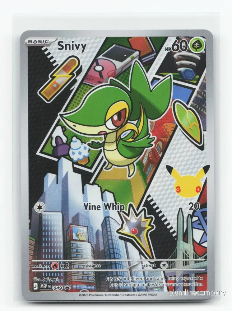 Snivy 049 – Mega Evolution Black Star Promos Snivy 049 – Mega Evolution Black Star Promos