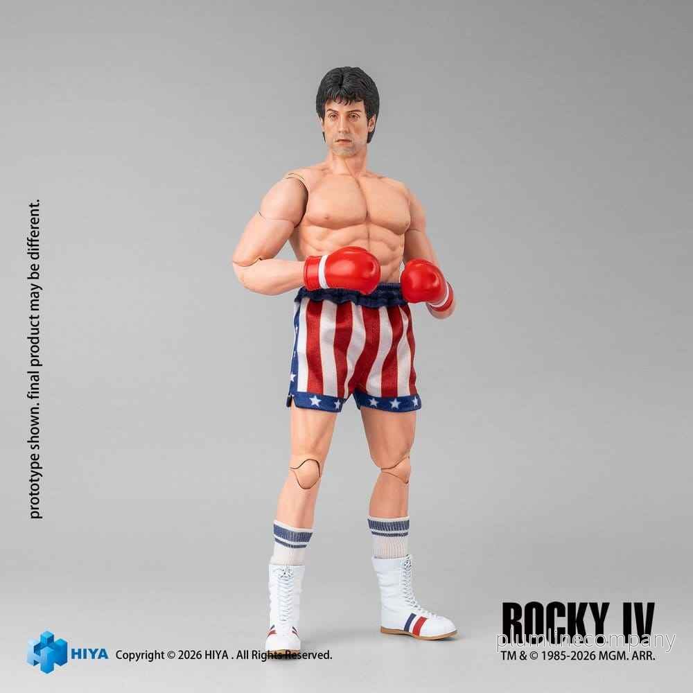 Rocky IV Exklusiv Superserie Actionfigur 1/12 Rocky Boxare Version 16 cm - Bild 2