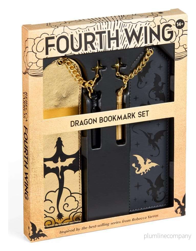 Fourth Wing Bokmärken 2-Pack Dragon 15 cm - Bild 3