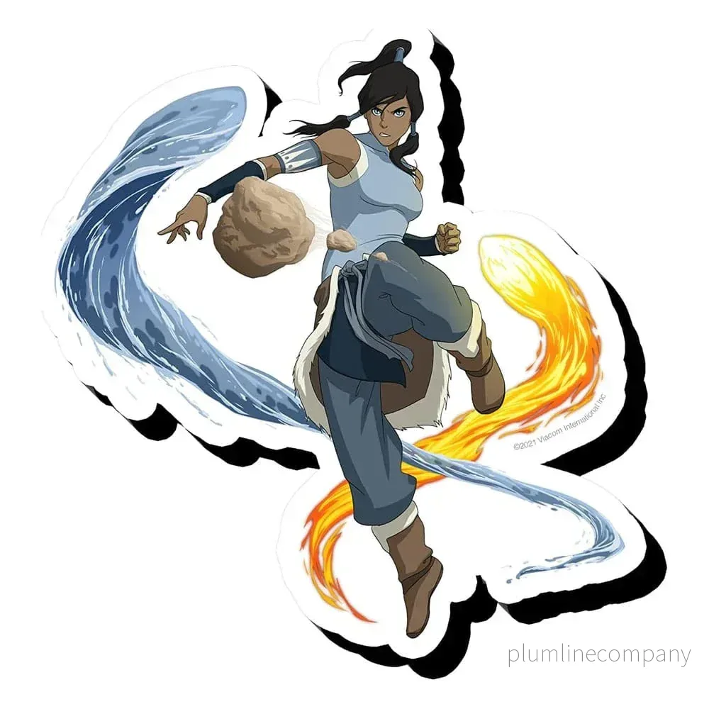 Legend Of Korra: Bending Funky Chunky Magnet Legend Of Korra: Bending Funky Chunky Magnet