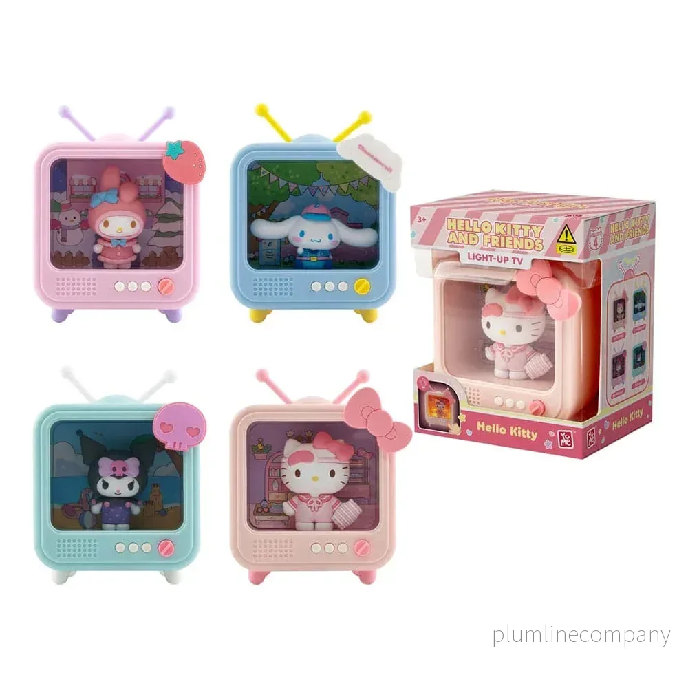 Sanrio Bordslampa Mini Figurer Hello Kitty och Vänner 8 cm Display (8) Sanrio Bordslampa Mini Figurer Hello Kitty och Vänner 8 cm Display (8)