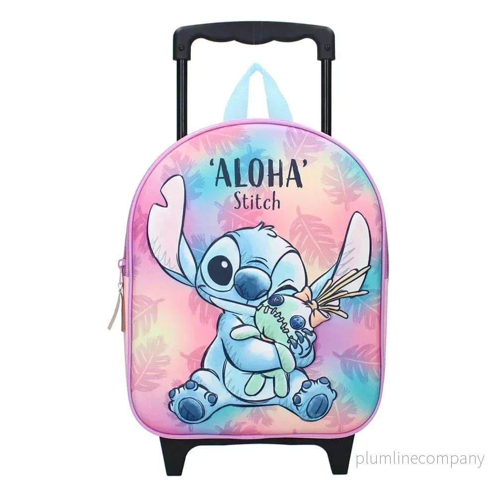 Lilo & Stitch Ryggsäck med Hjul 3D Great Escapes 32 cm - Bild 3