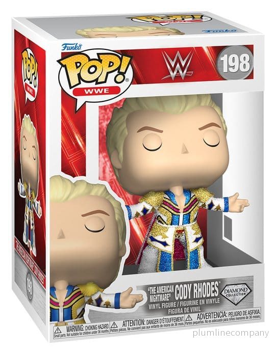 WWE POP! Figur Cody Rhodes 9 cm - Bild 3
