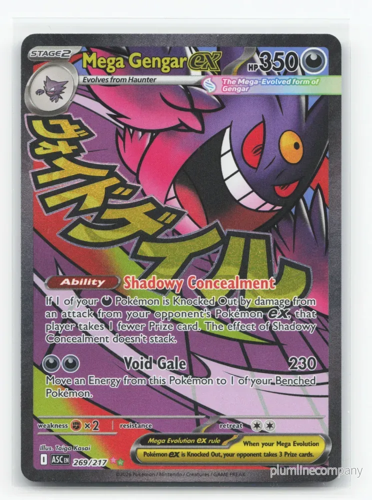 Mega Gengar ex 269/217 – Ascended Heroes Mega Gengar ex 269/217 – Ascended Heroes