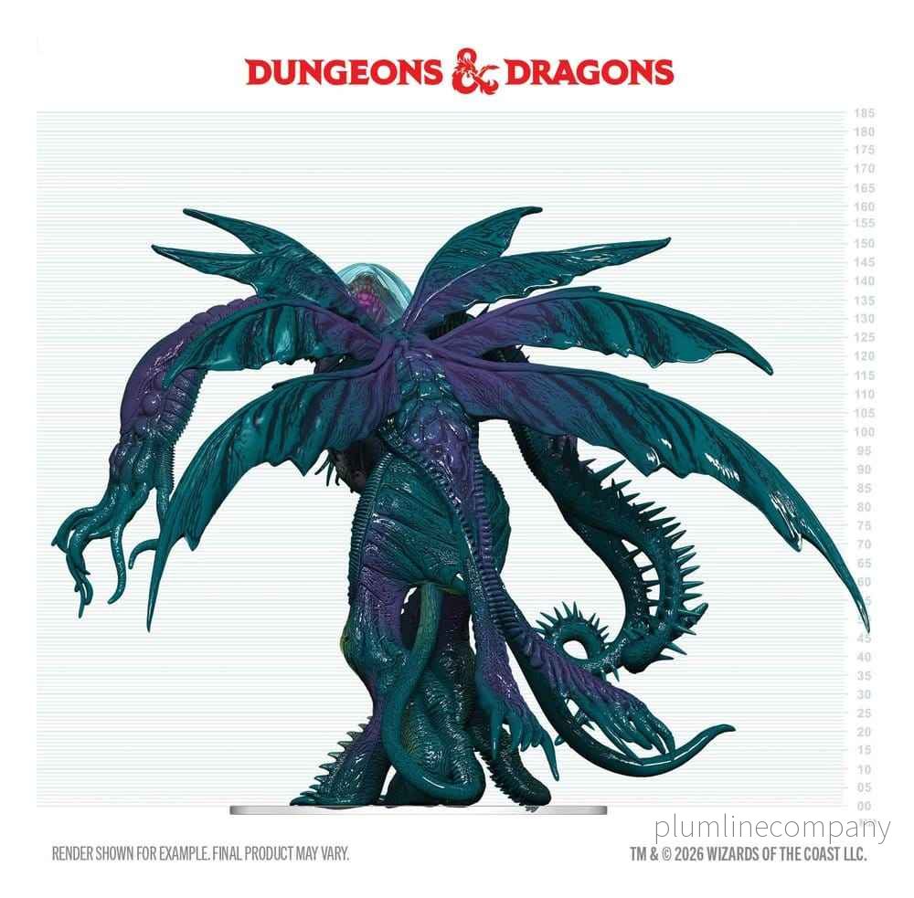 D&D Ikoner från Världarna Förmålsmålade Miniatyrer Cthulhu 20 cm - Bild 2