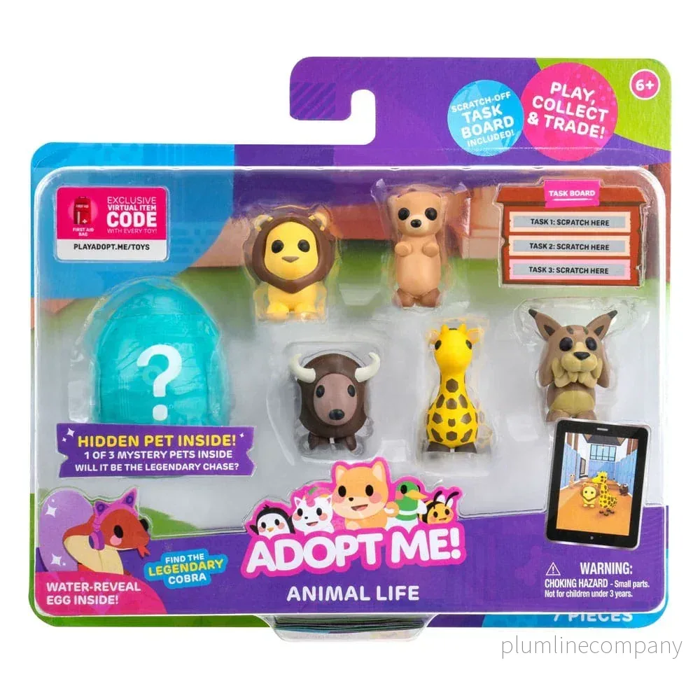 Adopt Me! Figur Set 6-Pack Djurfigurer - Bild 2