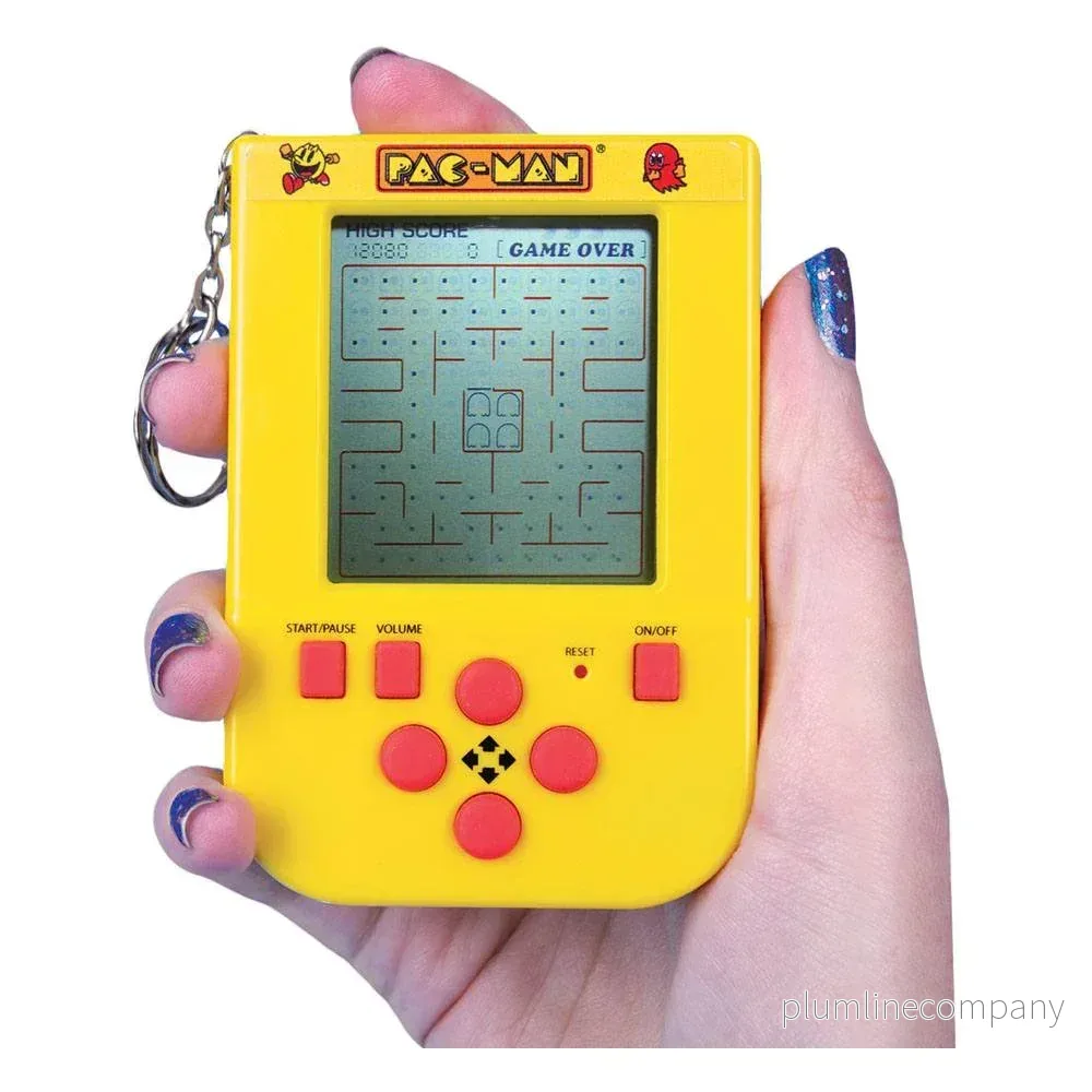Pac-Man Mini Retro Handheld Videospel Nyckelring - Bild 3