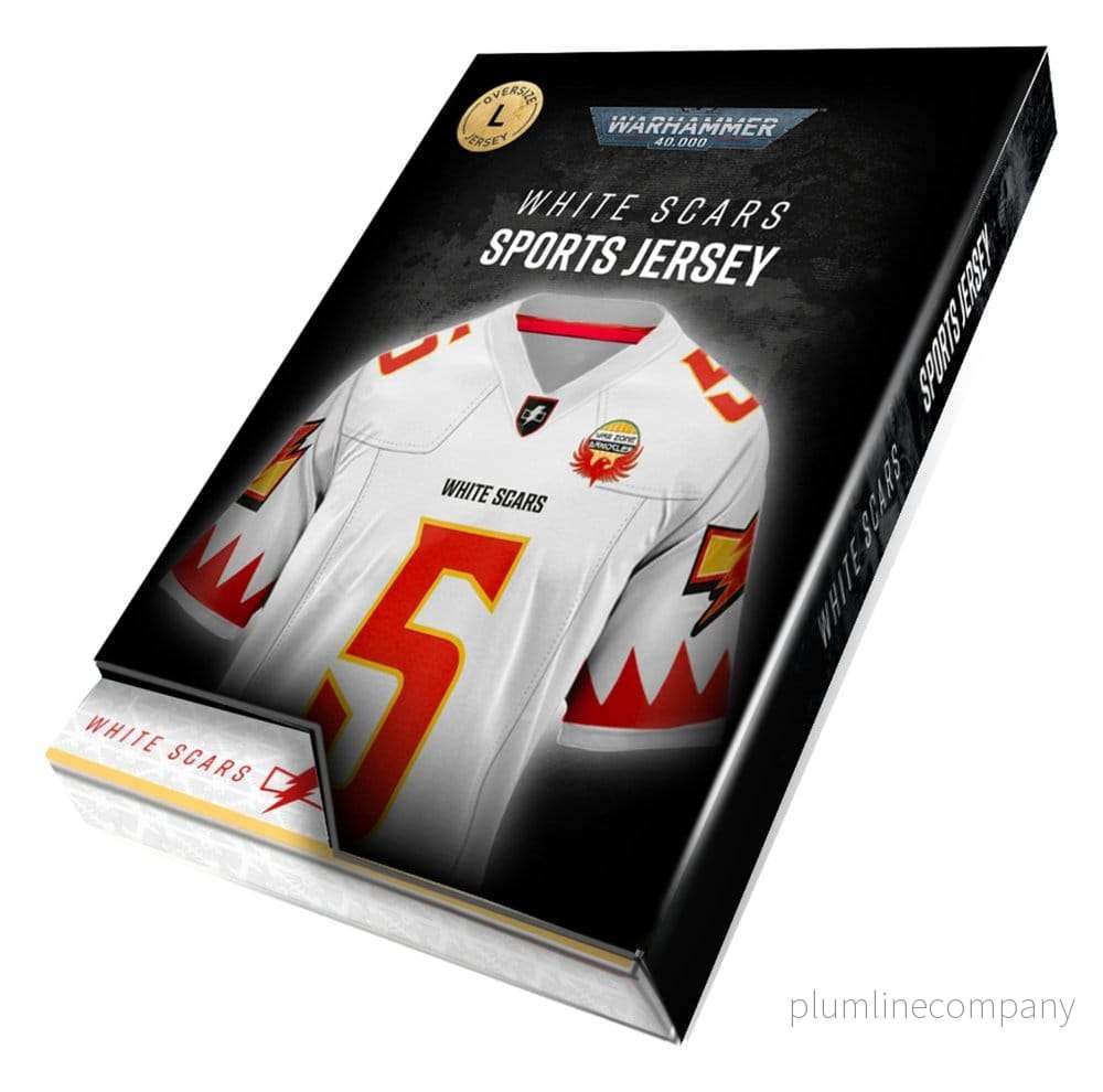Warhammer 40,000 Sports Jersey Shirt White Scar