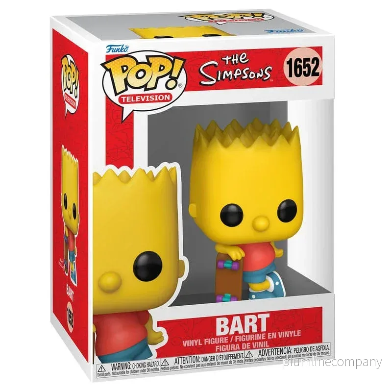 Simpsons Pop! Animation Vinyl Figur Bart 9 cm - Bild 3