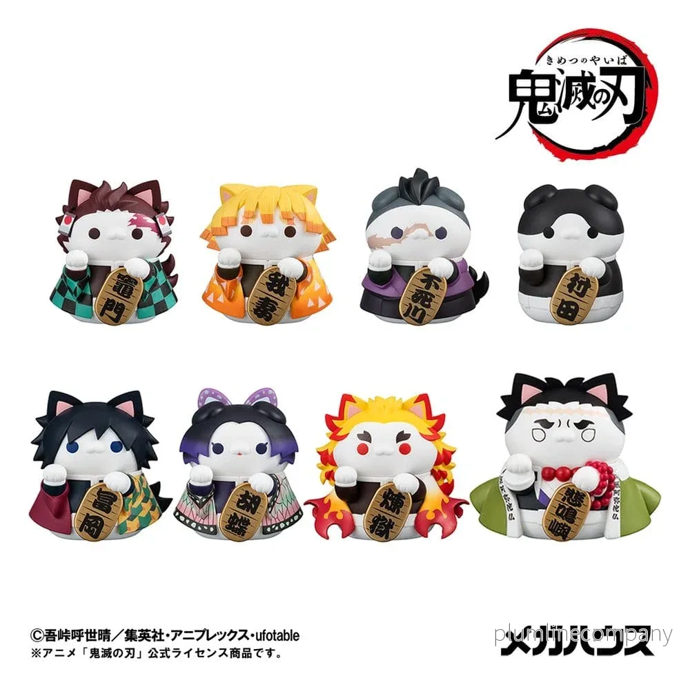 Demon Slayer: Kimetsu no Yaiba Mega Cat Project Trading Figure Fortune Cats Ver. 01 7 cm Blind Box Urval (6) Demon Slayer: Kimetsu no Yaiba Mega Cat Project Trading Figure Fortune Cats Ver. 01 7 cm Blind Box Urval (6)