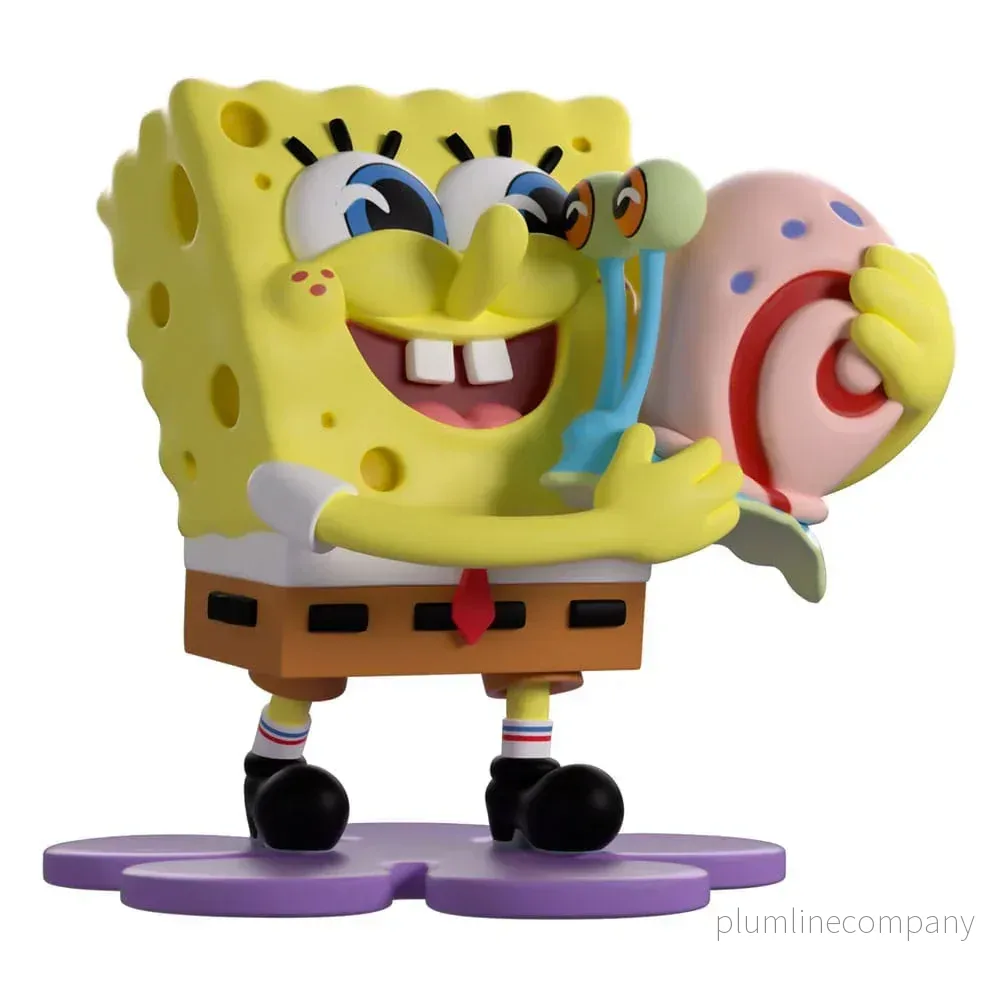Svampbob Figur Svampbob & Gary 9 cm
