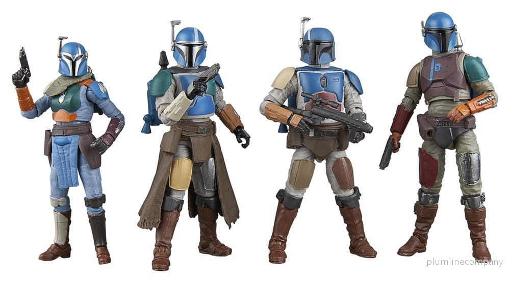 Star Wars The Mandalorian Vintage Collection Action Figur 4-Pack Mandalorian Shriek-Hawk 10 cm - Bild 2