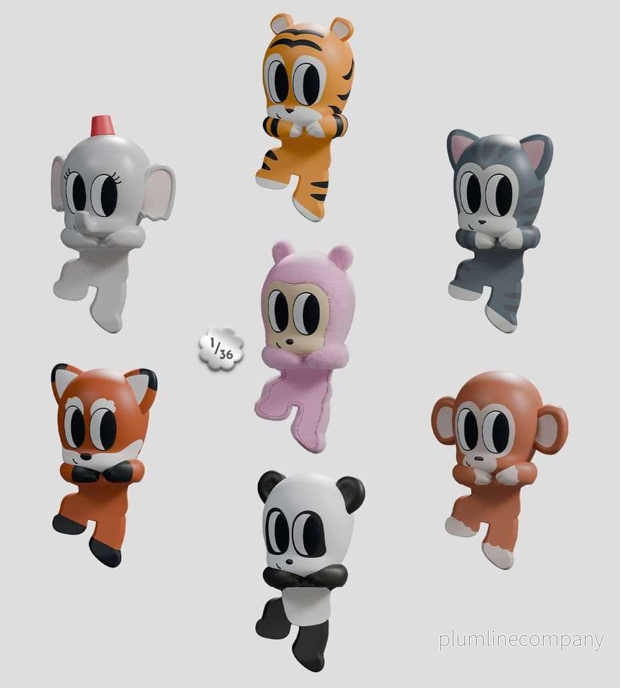 Tiny Shiny Hiney Peakers Mini Figures S1 6 cm Blind Box Display (6) Tiny Shiny Hiney Peakers Mini Figures S1 6 cm Blind Box Display (6)