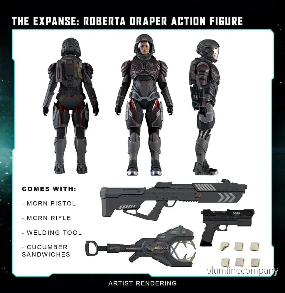 The Expanse Action Figur Roberta Draper 20 cm - Bild 2