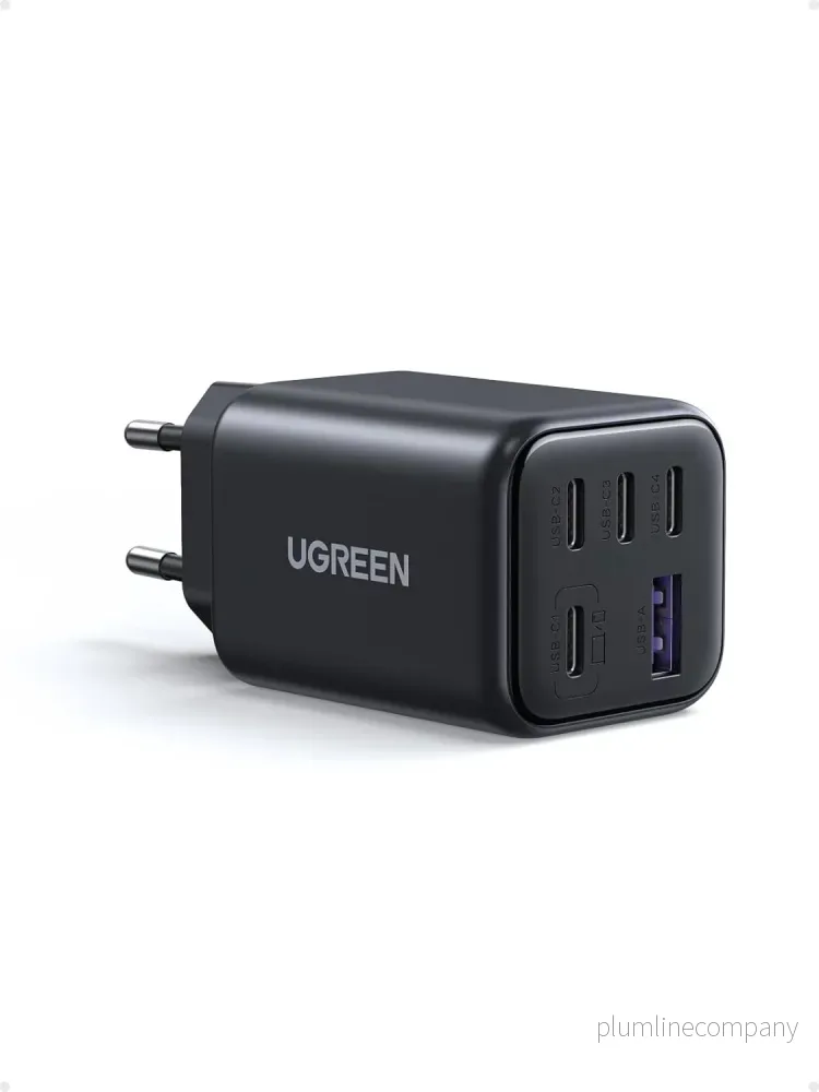 UGREEN 5-portars 45W USB-C snabbladdare med GaN, PD/PPS/QC och 4 USB-C-portar för iPhone 17/16/15, Galaxy S26/S25/S24/S23, iPad, MacBook Neo/Air UGREEN 5-portars 45W USB-C snabbladdare med GaN, PD/PPS/QC och 4 USB-C-portar för iPhone 17/16/15, Galaxy S26/S25/S24/S23, iPad, MacBook Neo/Air