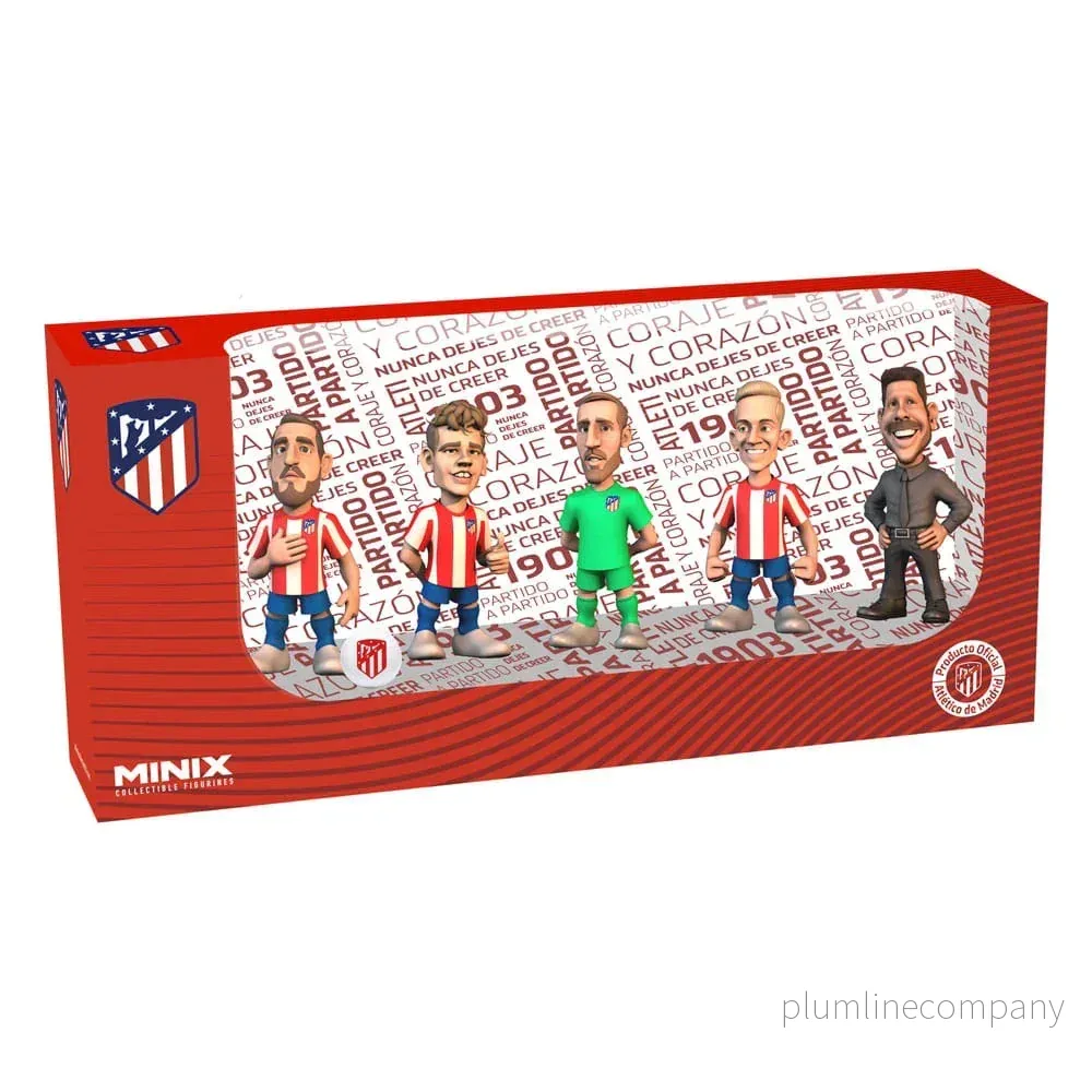 Atlético de Madrid Minix Figurer 5-Pack 7 cm - Bild 2