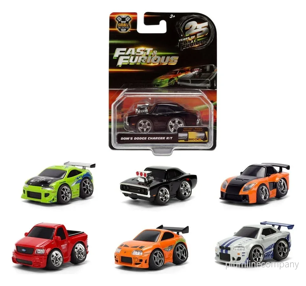 Fast & Furious Fordon 1:43 Small Blocks Byggsats Fast & Furious Fordon 1:43 Small Blocks Byggsats