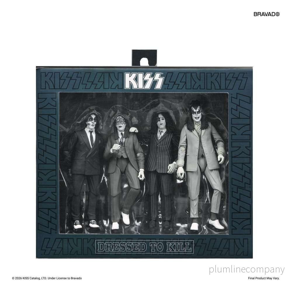 KISS Action Figures 4-Pack Dressed to Kill Album Cover 18 cm - Bild 2