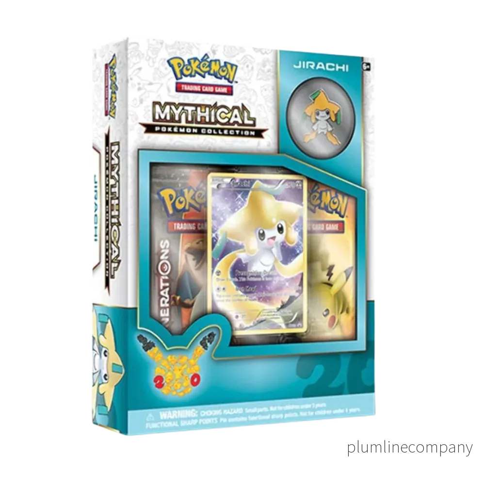 Pokémon: Mythical Jirachi Pin Collection Box Pokémon: Mythical Jirachi Pin Collection Box