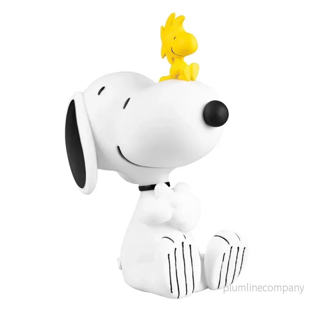 Peanuts Lampa med USB-C Snoopy