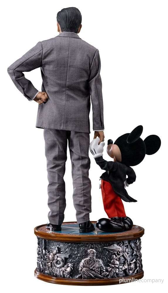 Disney Classics Legacy Replica Statue 1/4 Walt Disney & Mickey Mouse 59 cm - Bild 3