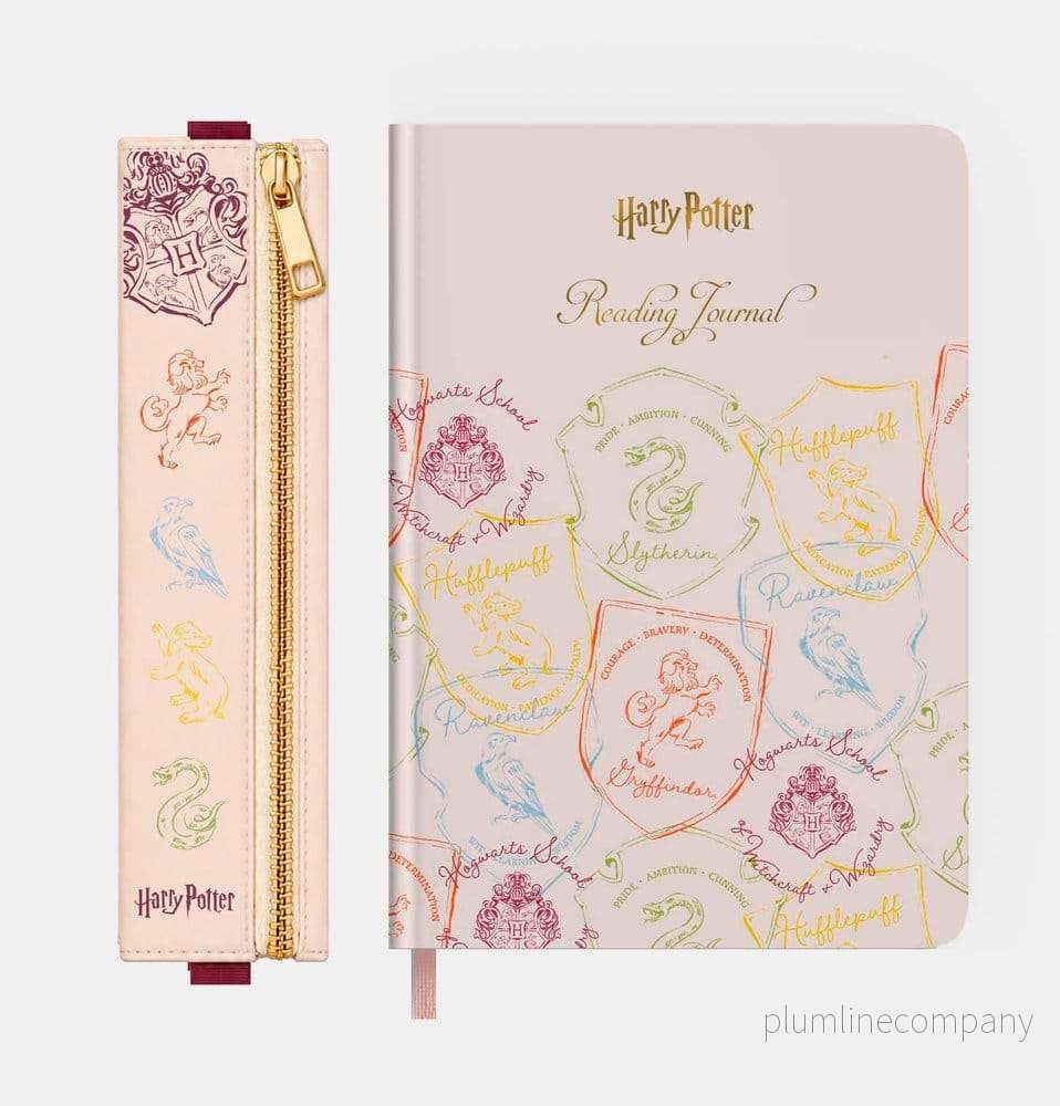 Harry Potter The Readers Club läsjournal med inbyggd ficka – engelsk version