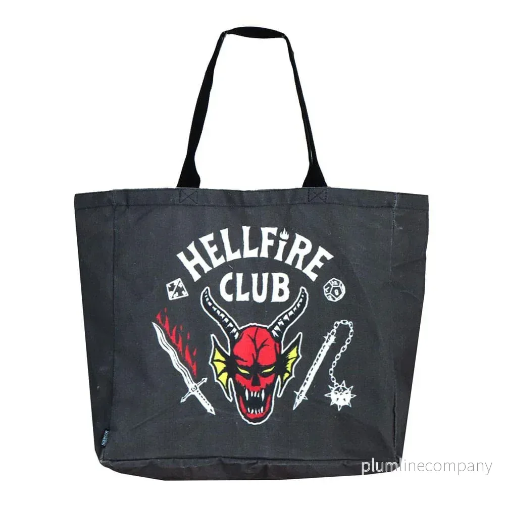 Stranger Things Tote Bag Hellfire Club XL