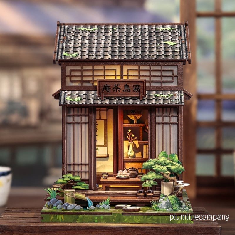Miniatyrhusmodell-kit Kirishima Cha-an 19 x 14 cm - Bild 3