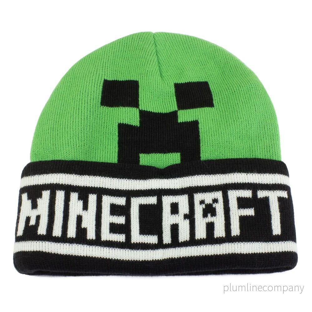 Minecraft Beanie Creeper Face Minecraft Beanie Creeper Face