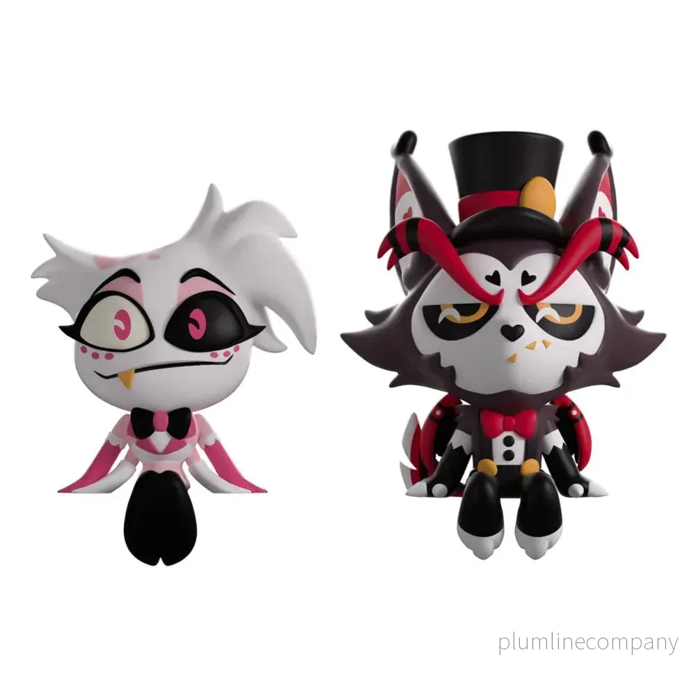 Hazbin Hotel Figurer Angel Dust & Husk Monitor Buddiez - Bild 2