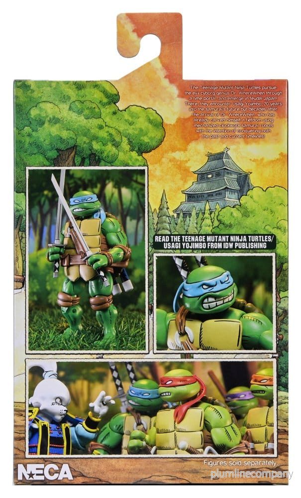Teenage Mutant Ninja Turtles x Usagi Yojimbo Ultimata Actionfigur Leonardo 18 cm - Bild 3