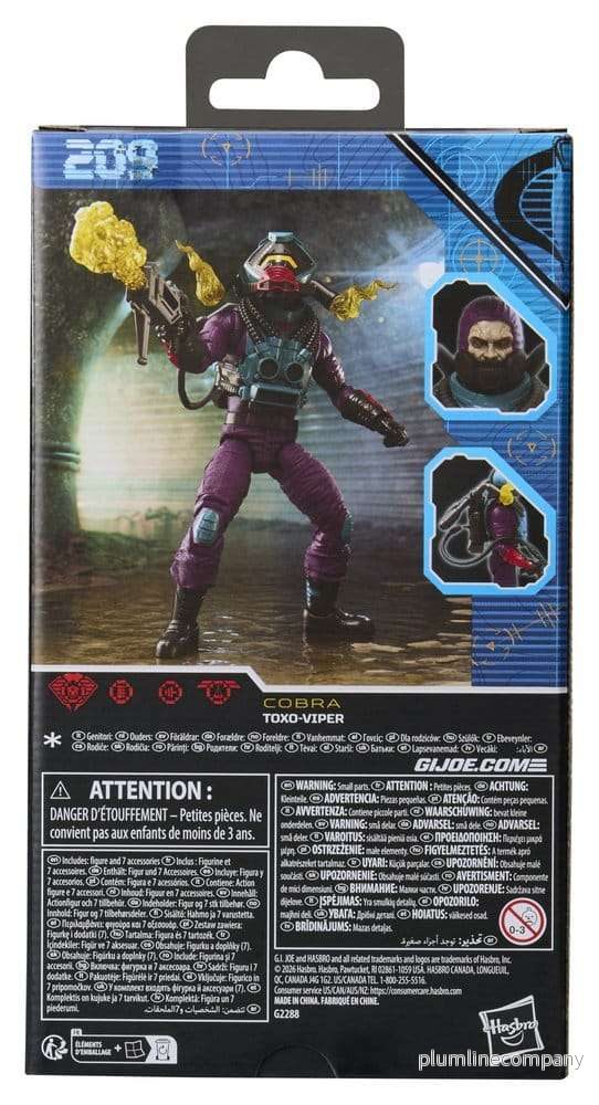 G.I. Joe Classified Series Actionfigur #209 Toxo-Viper 15 cm - Bild 2