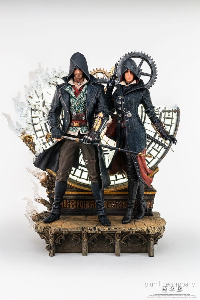 Assassin’s Creed staty 1/4 Animus Jacob & Evie Frye 62 cm Assassin’s Creed staty 1/4 Animus Jacob & Evie Frye 62 cm