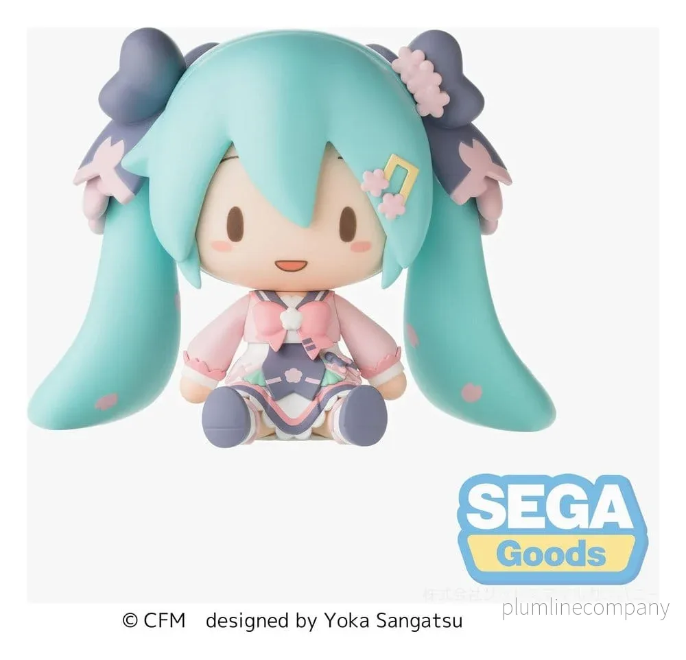 Hatsune Miku fuwa petit Chibi-figur ”Nytt Termin” 8 cm