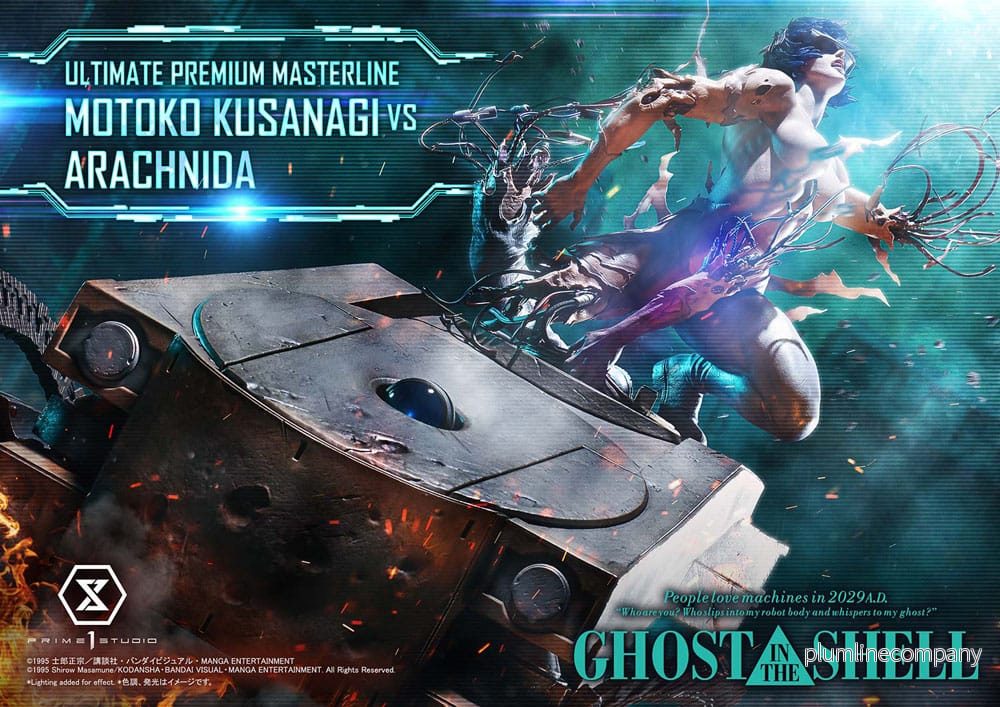 Ghost in the Shell Ultimate Premium Masterline Series staty 1/4 Motoko Kusanagi vs Arachnida 68 cm - Bild 2