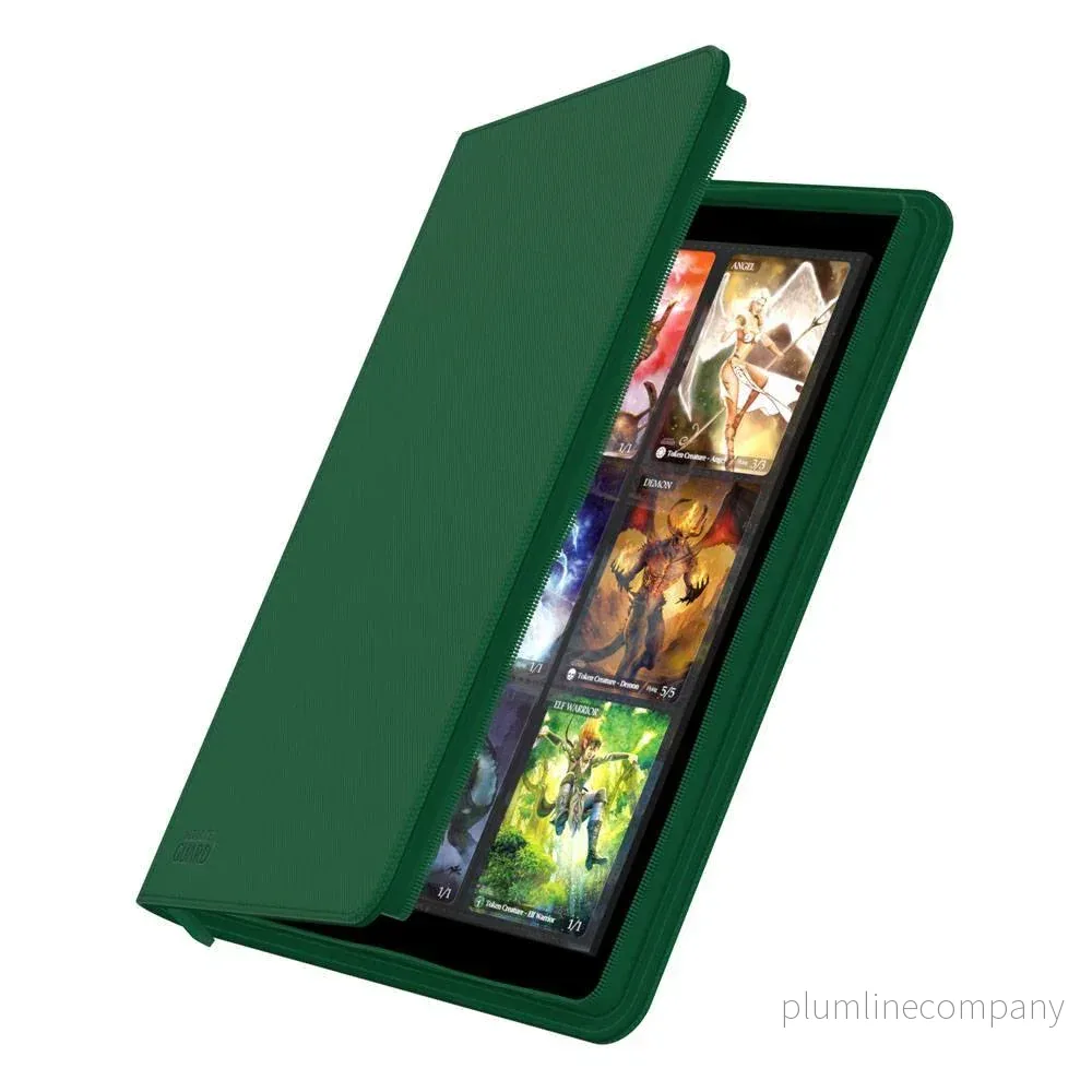 Ultimate Guard Zipfolio 360 18-Pocket Xenoskin - Grön - Bild 3